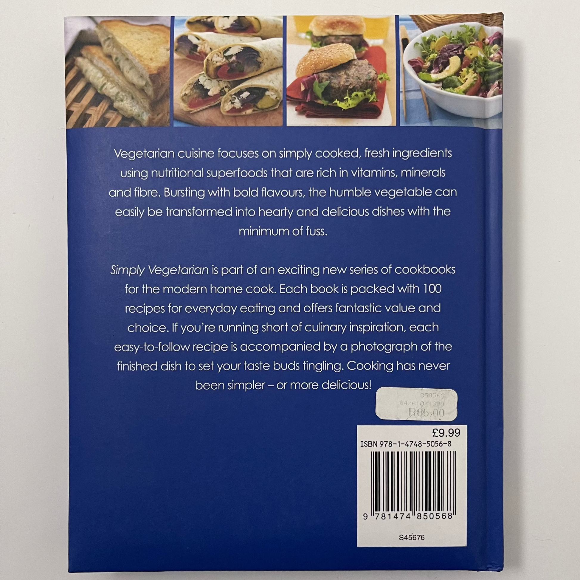 Simply Vegetarian 100 Fuss-free Recipes for Everyday Cooking - Parragon - Bottom Edge