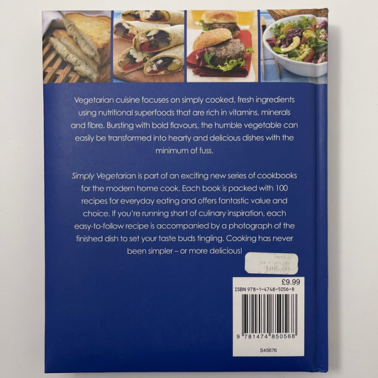 Simply Vegetarian 100 Fuss-free Recipes for Everyday Cooking - Parragon - Bottom Edge