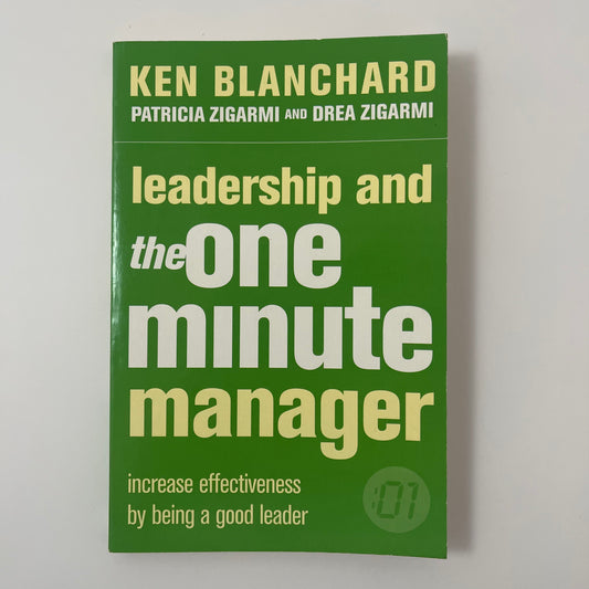 Leadership and the One Minute Manager - Kenneth H. Blanchard - Front Cover