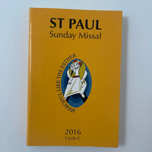 St Paul Sunday Missal 2016 Cycle C - - Front Cover