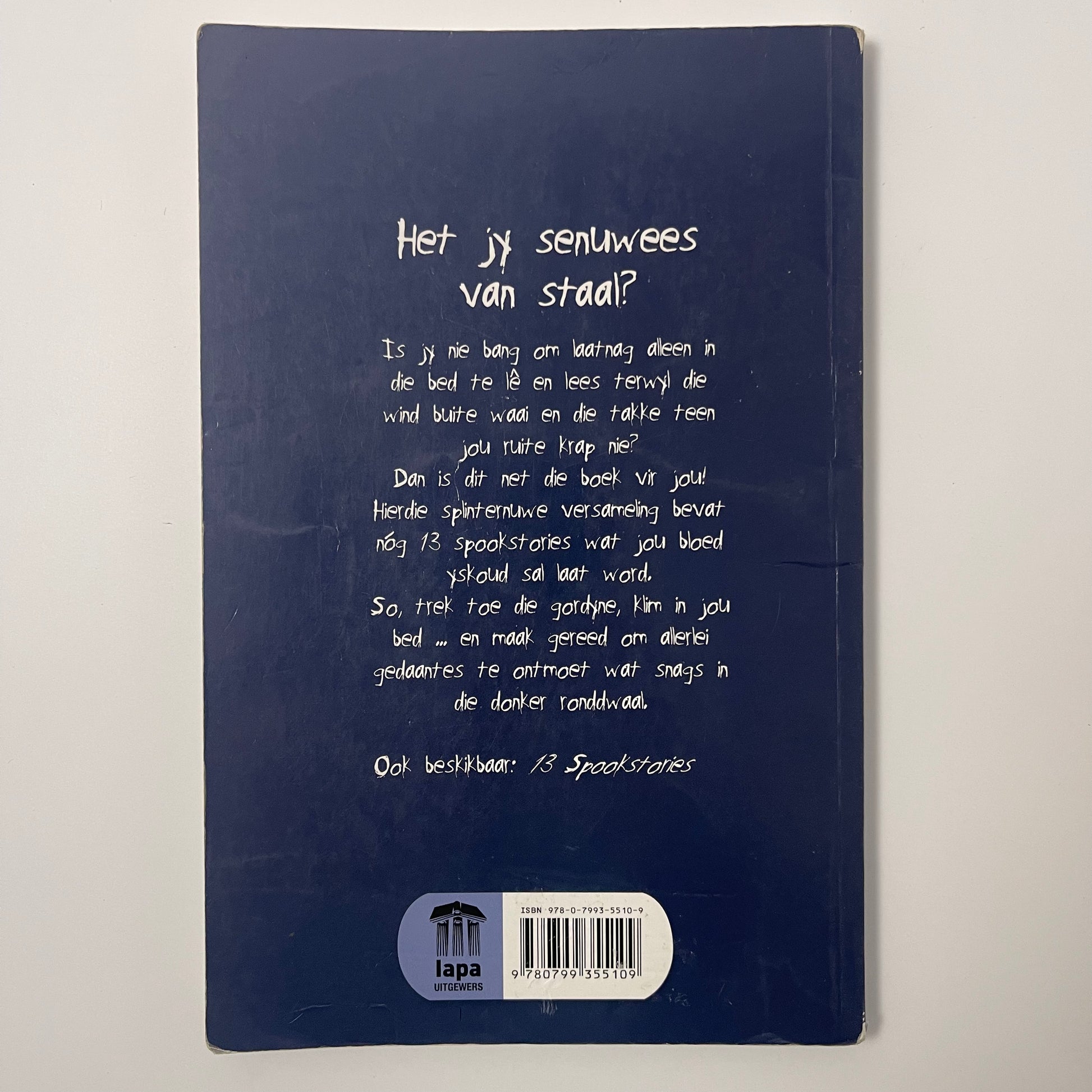 Nog 13 spookstories - François Bloemhof - Back Cover