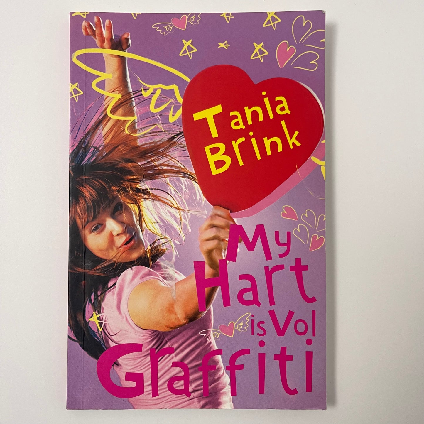 My hart is vol graffiti - Tania Brink - Front Cover
