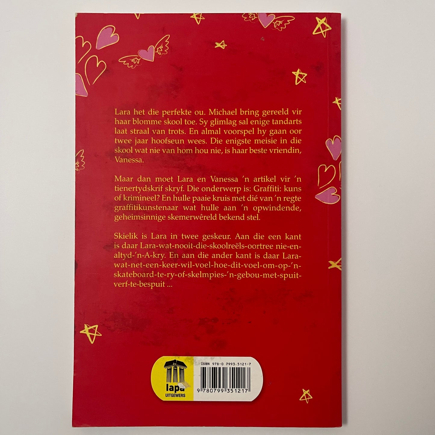 My hart is vol graffiti - Tania Brink - Back Cover