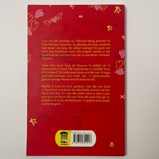 My hart is vol graffiti - Tania Brink - Back Cover