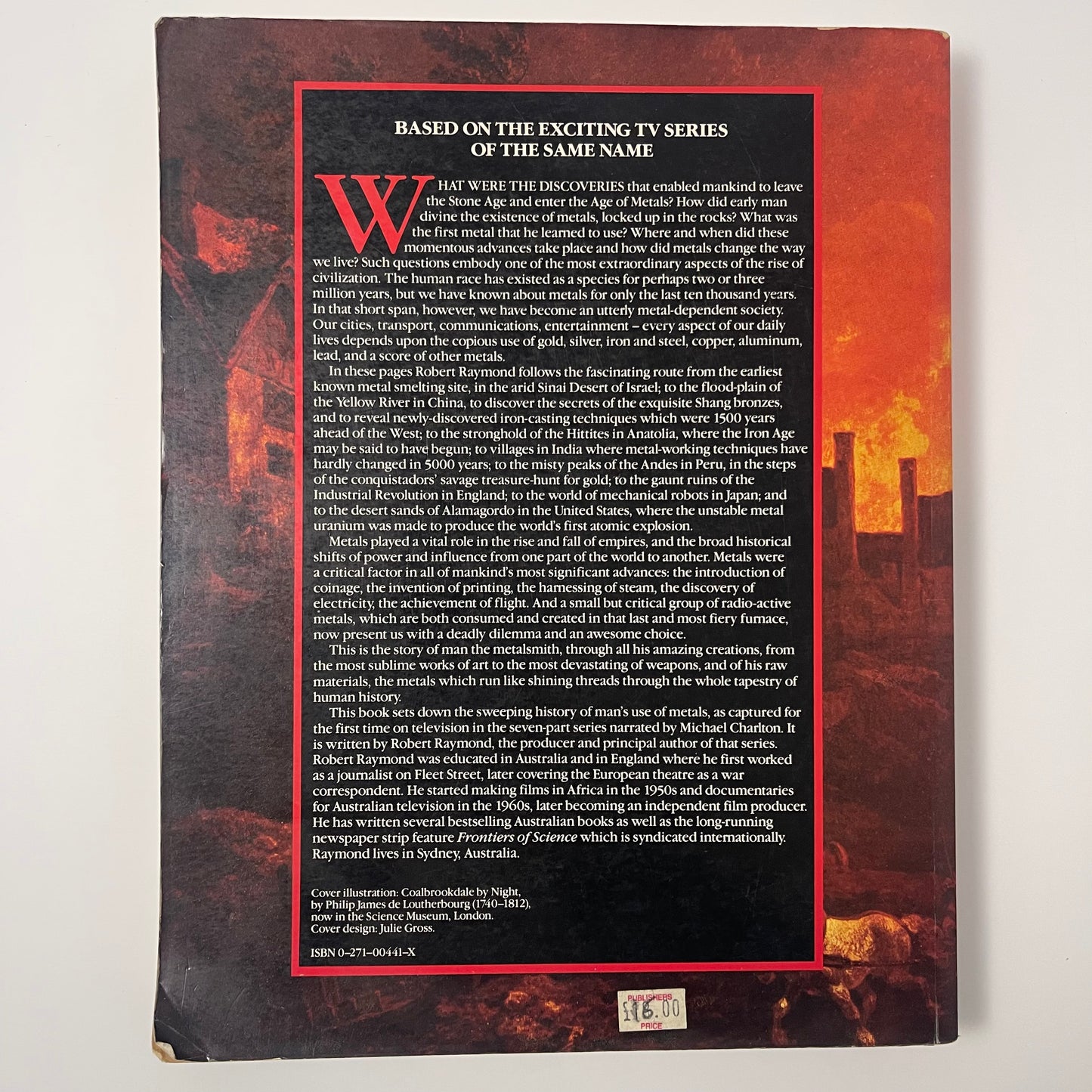 Out of the Fiery Furnace: The Impact of Metals on the History of Mankind - Robert Raymond - Bottom Edge
