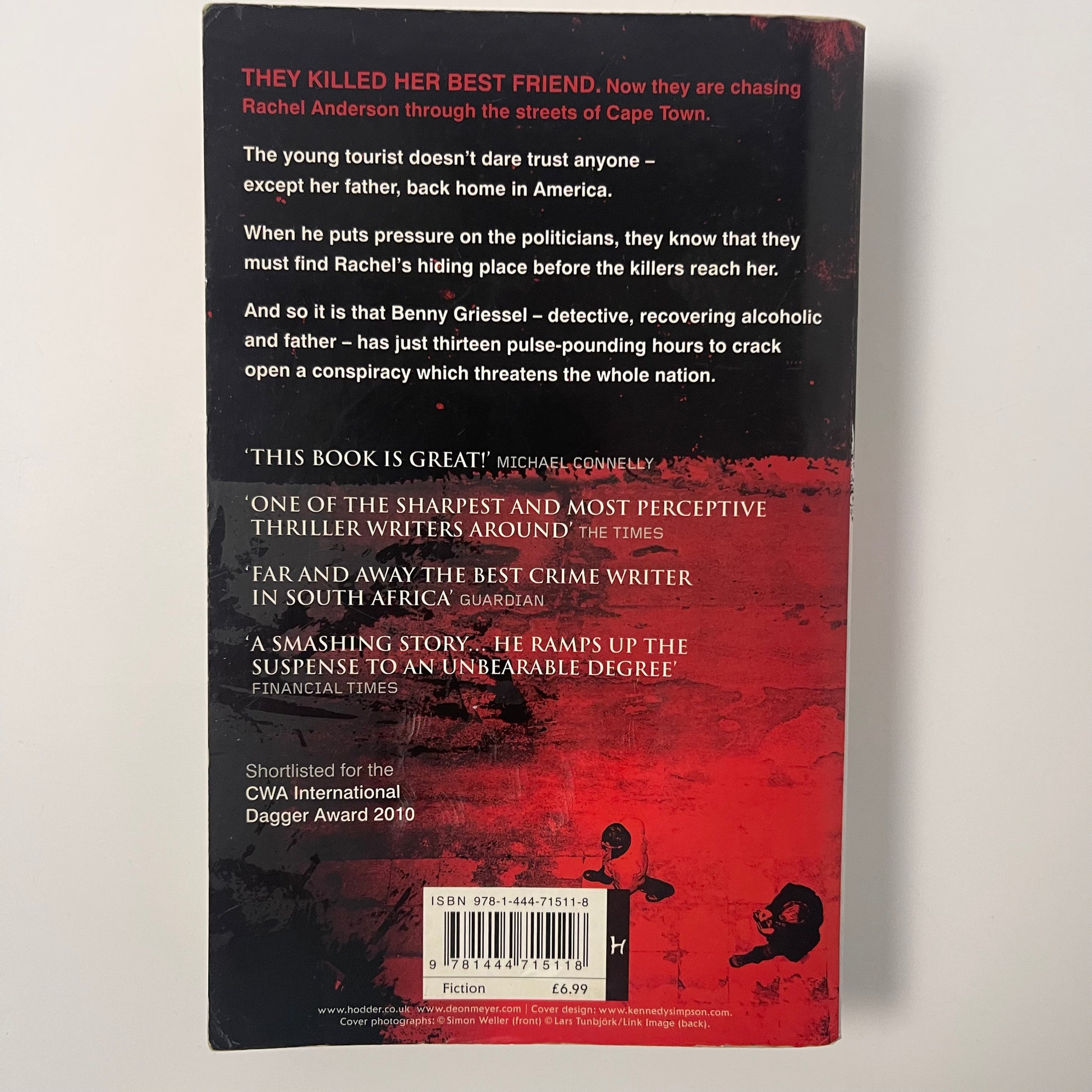 Thirteen Hours - Deon Meyer - Back Cover