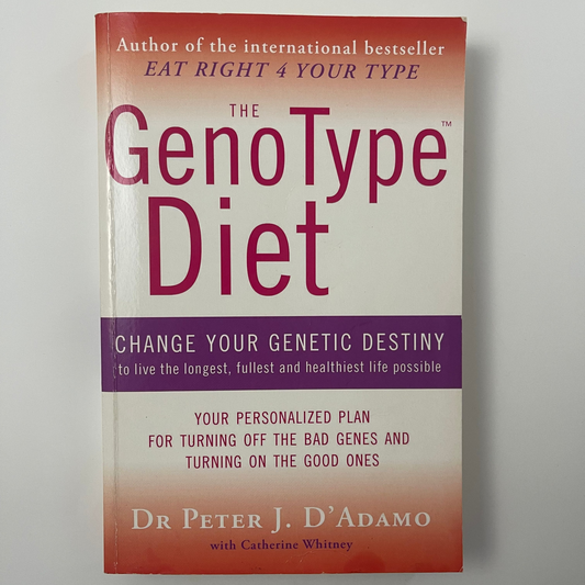 The GenoType Diet - Peter D'Adamo - Front Cover