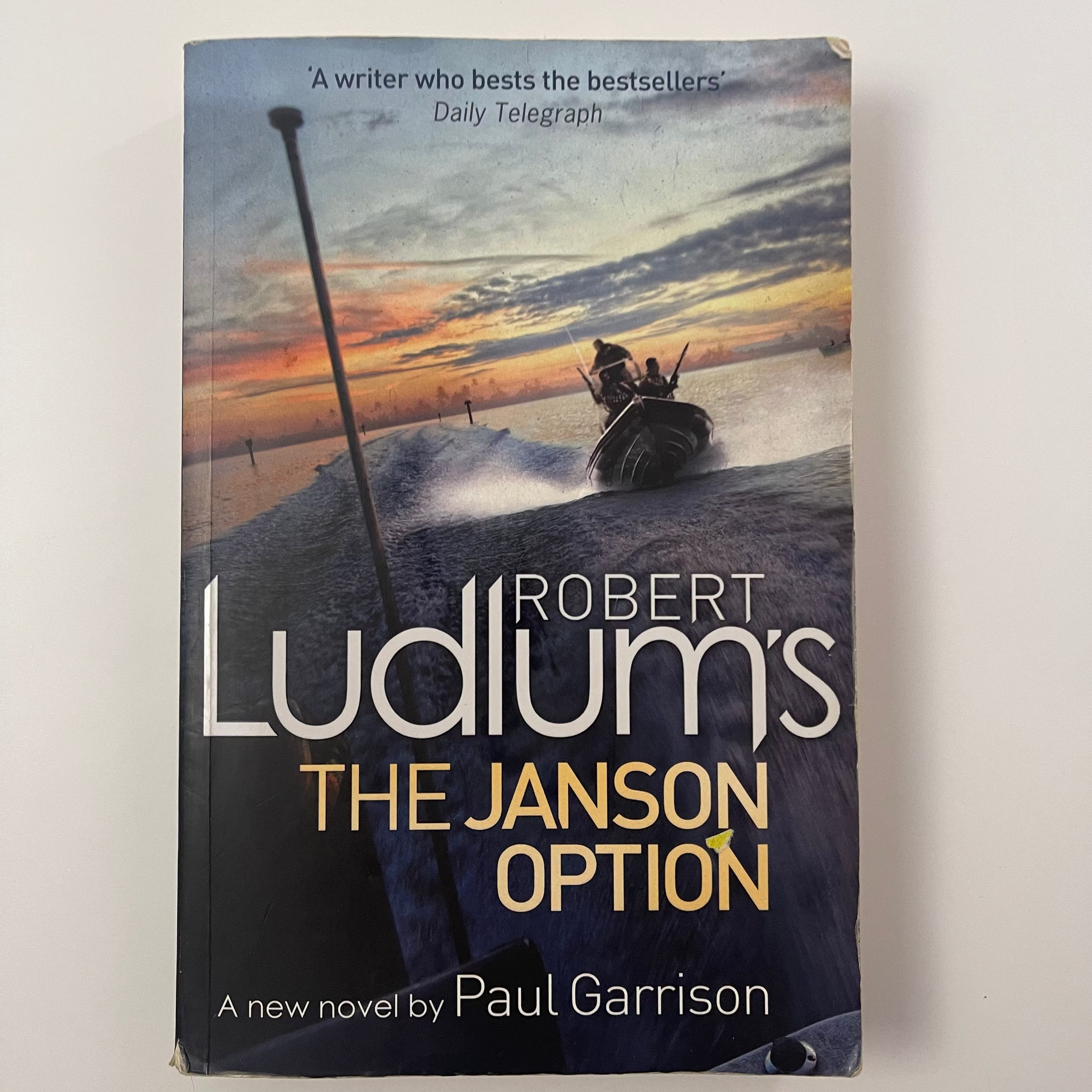 Robert Ludlum's The Janson Option - Paul Garrison - Front Cover