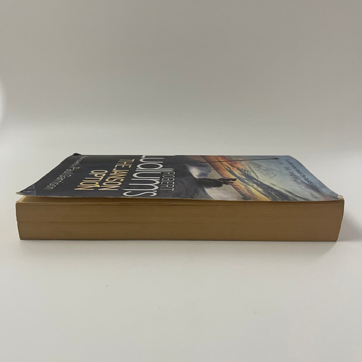 Robert Ludlum's The Janson Option - Paul Garrison - Fore Edge