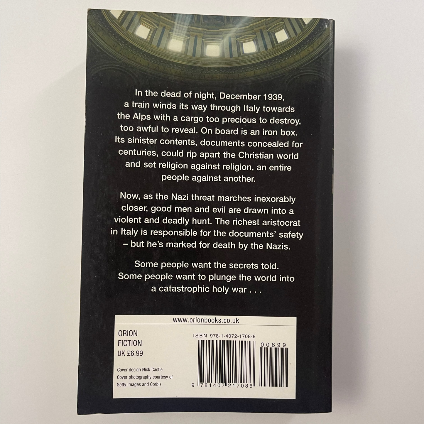 The Gemini Contenders - Robert Ludlum - Back Cover