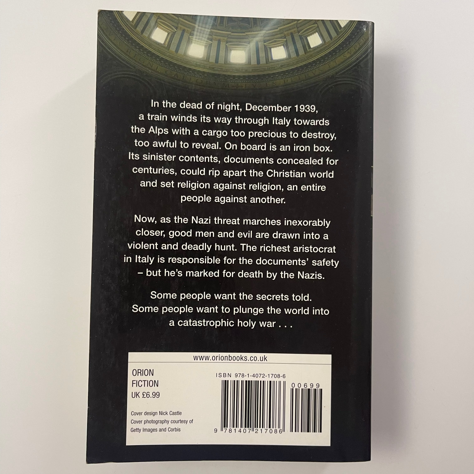 The Gemini Contenders - Robert Ludlum - Back Cover