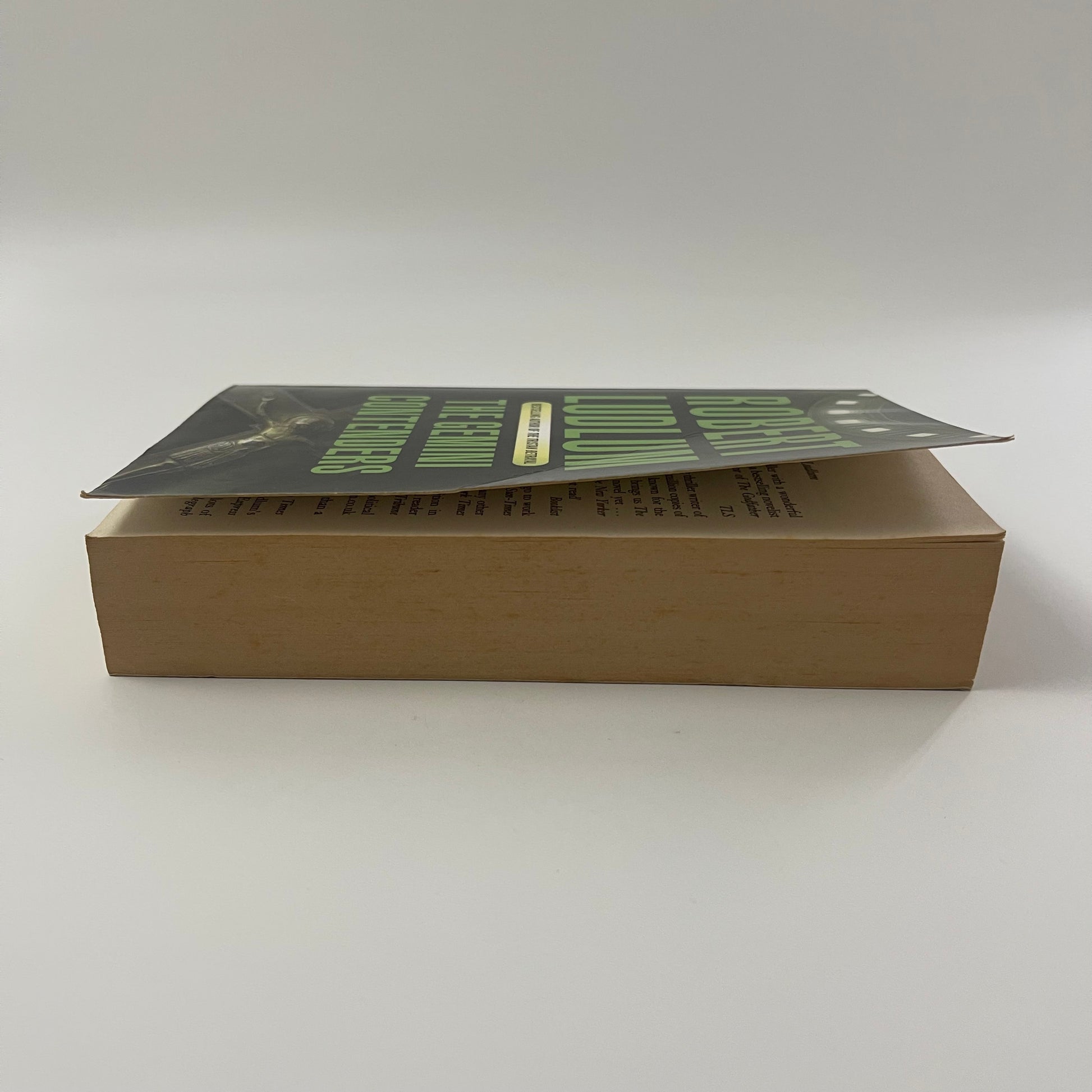 The Gemini Contenders - Robert Ludlum - Fore Edge