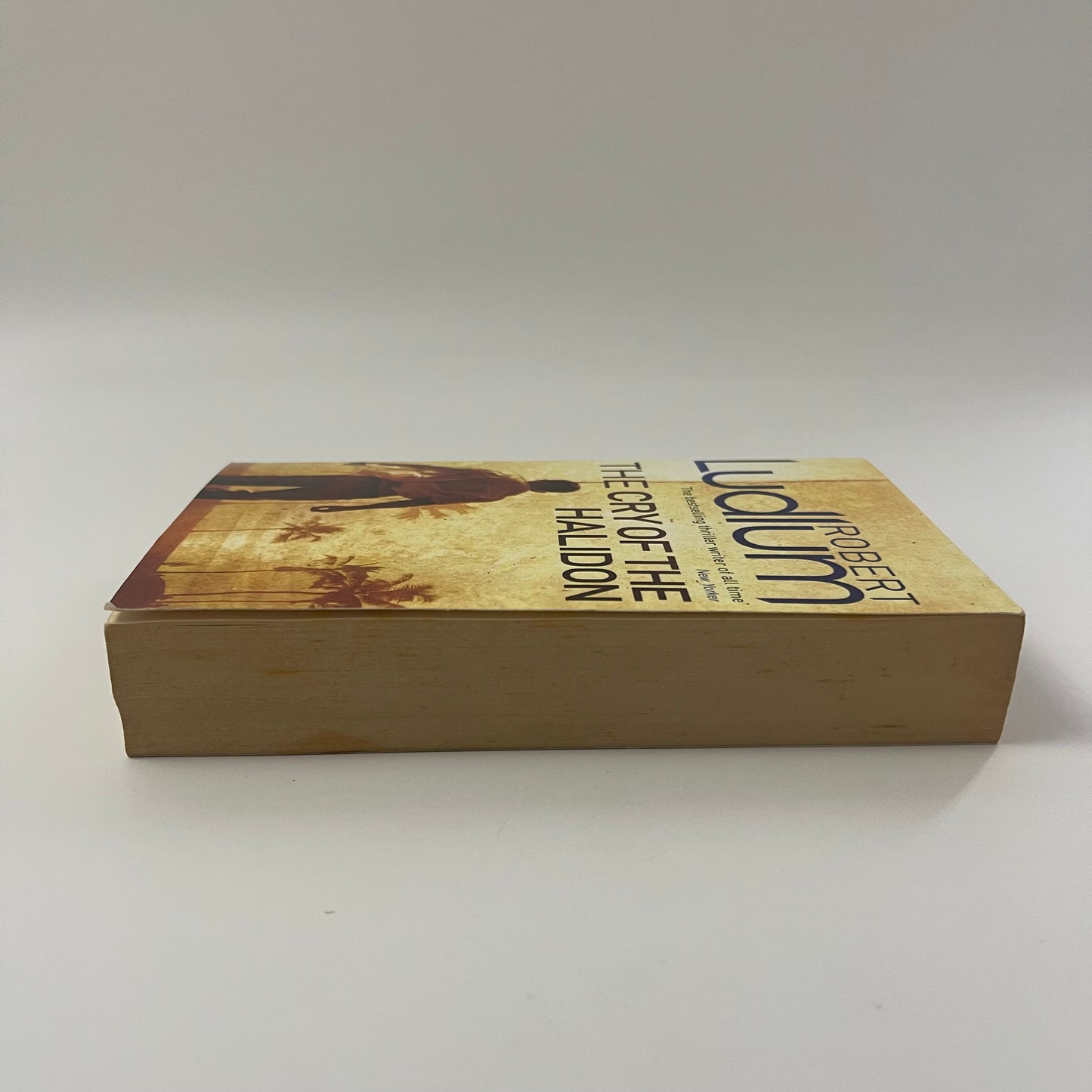 The Cry Of The Halidon - Robert Ludlum - Fore Edge
