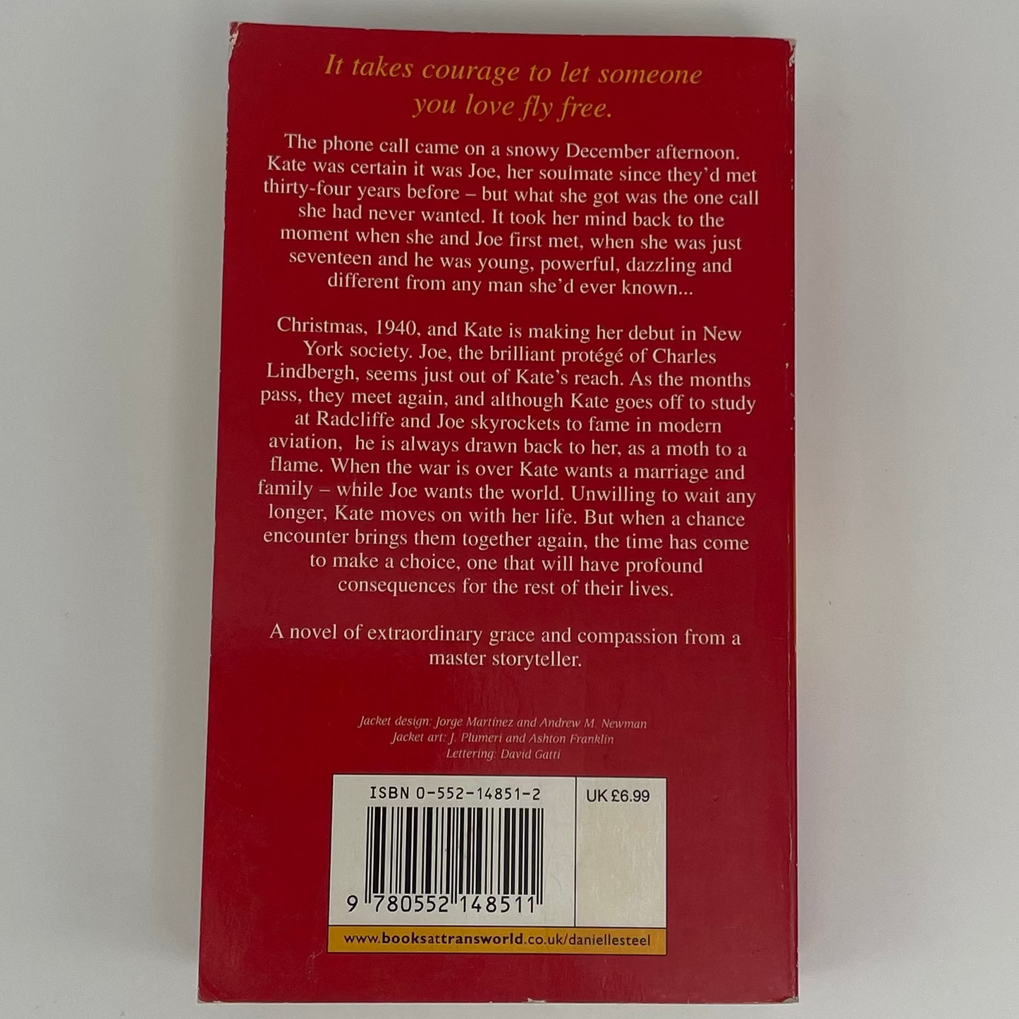 Lone Eagle - Danielle Steel - Back Cover