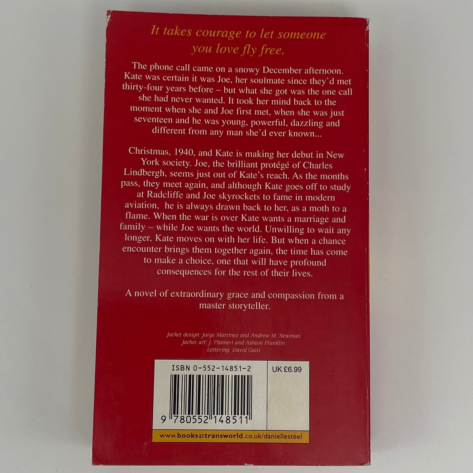 Lone Eagle - Danielle Steel - Back Cover
