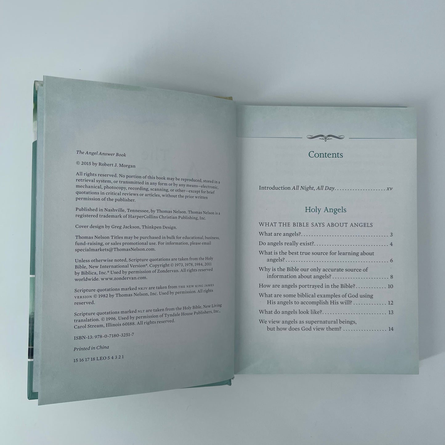 The Angel Answer Book - Robert J. Morgan - Condition Detail 3