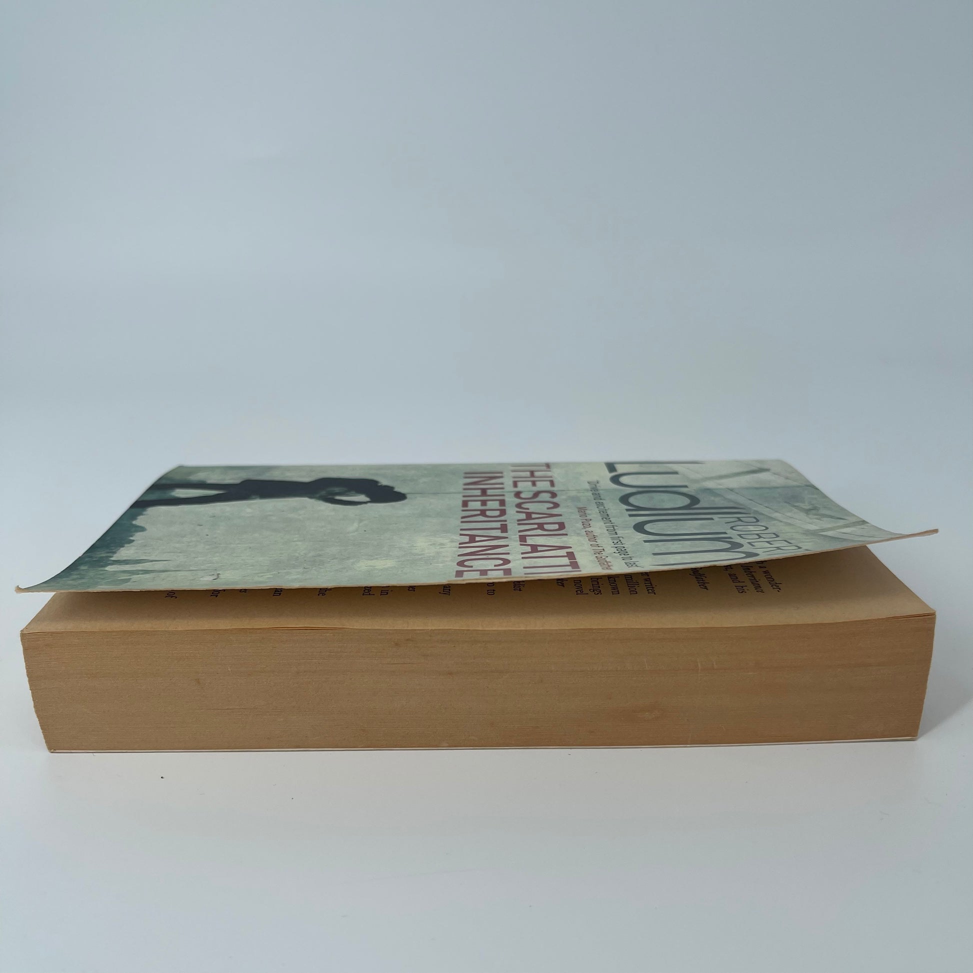 The Scarlatti Inheritance - Ludlum - Fore Edge