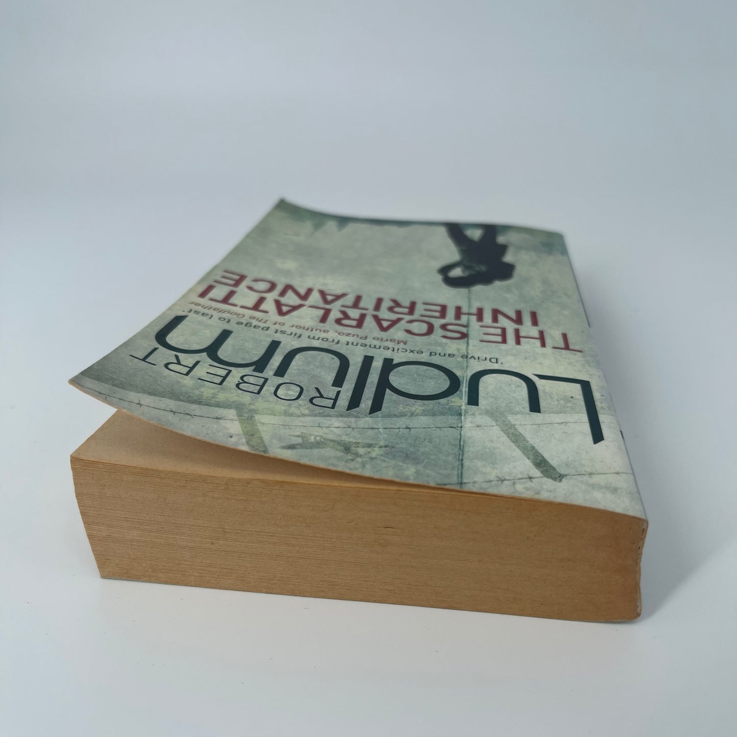 The Scarlatti Inheritance - Ludlum - Top Edge
