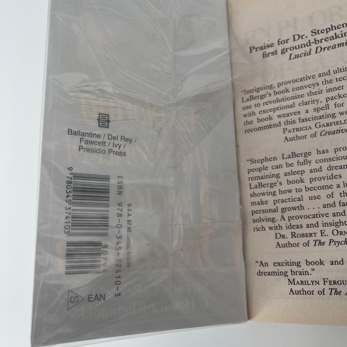Exploring the World of Lucid Dreaming - Stephen LaBerge - Condition Detail 1