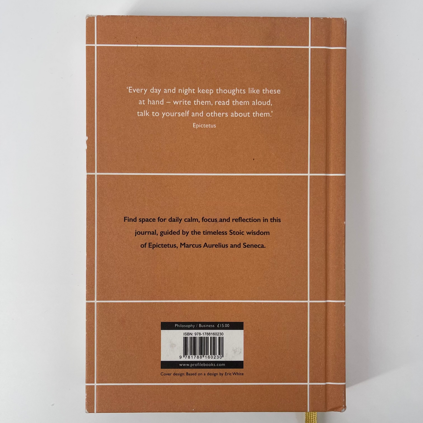 The Daily Stoic Journal 366 Days of Writing and Reflecting on the Art of Living - Ryan Holiday - Bottom Edge