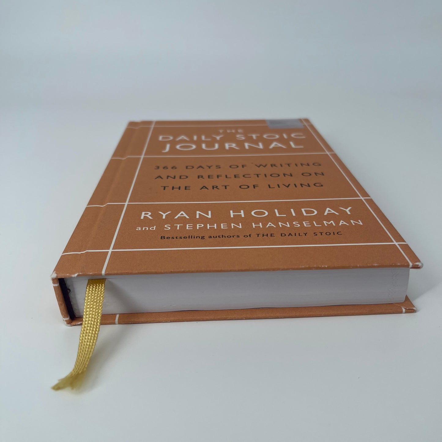 The Daily Stoic Journal 366 Days of Writing and Reflecting on the Art of Living - Ryan Holiday - Fore Edge