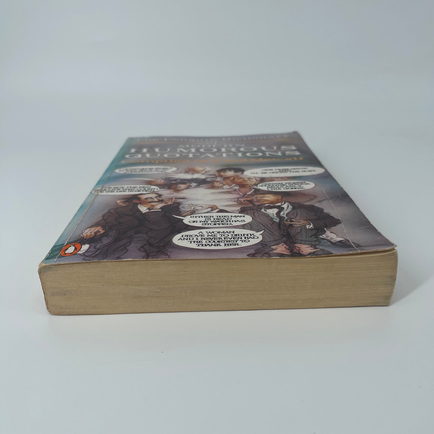 The Penguin Dictionary of Modern Humorous Quotations - Metcalf - Bottom Edge