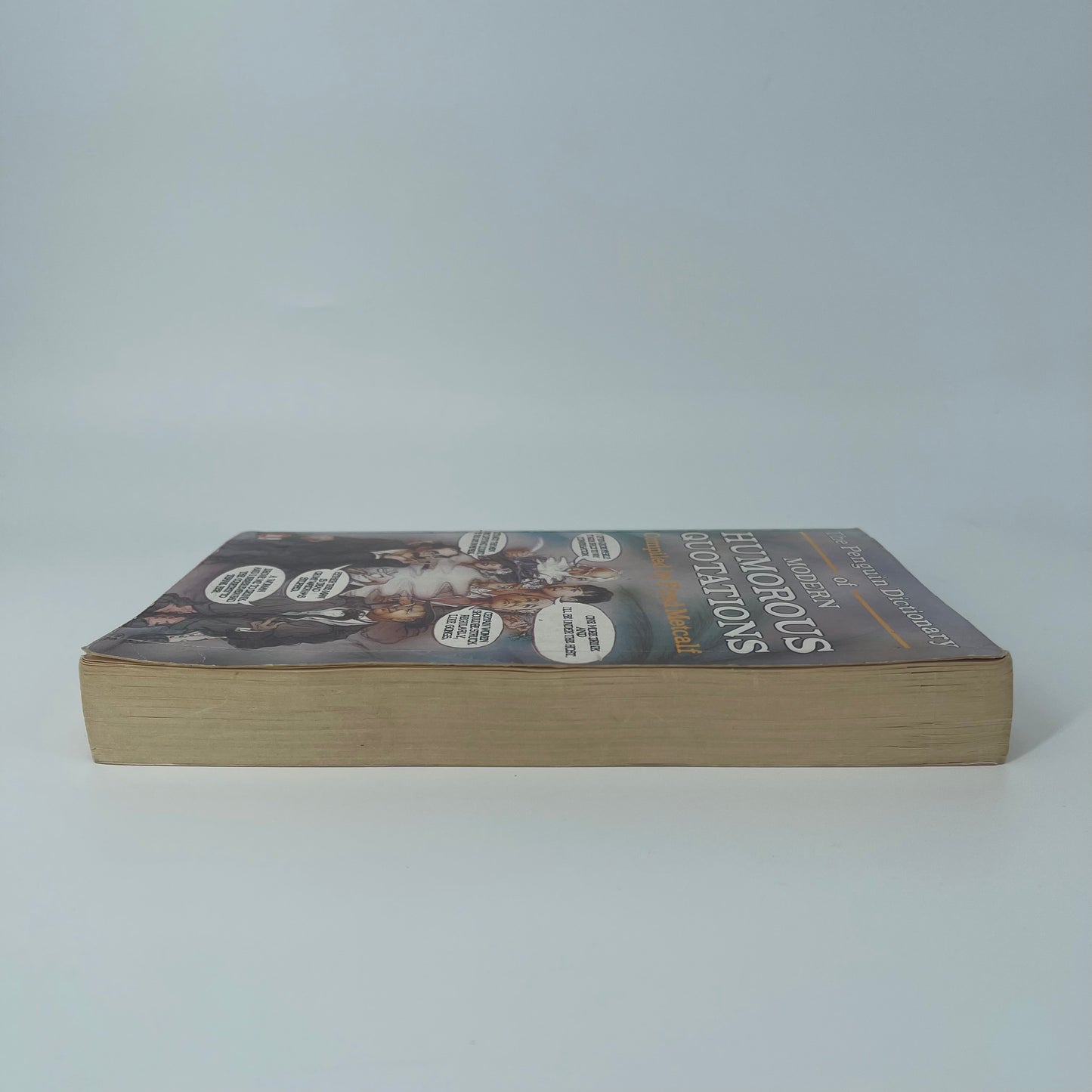 The Penguin Dictionary of Modern Humorous Quotations - Metcalf - Fore Edge