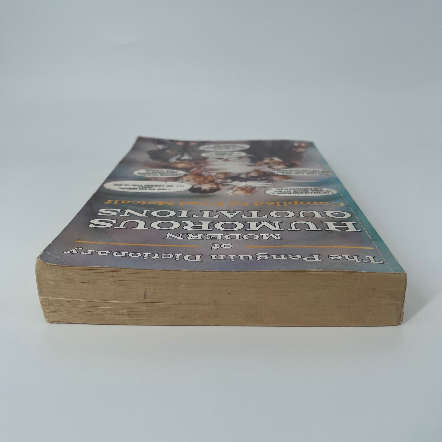 The Penguin Dictionary of Modern Humorous Quotations - Metcalf - Top Edge