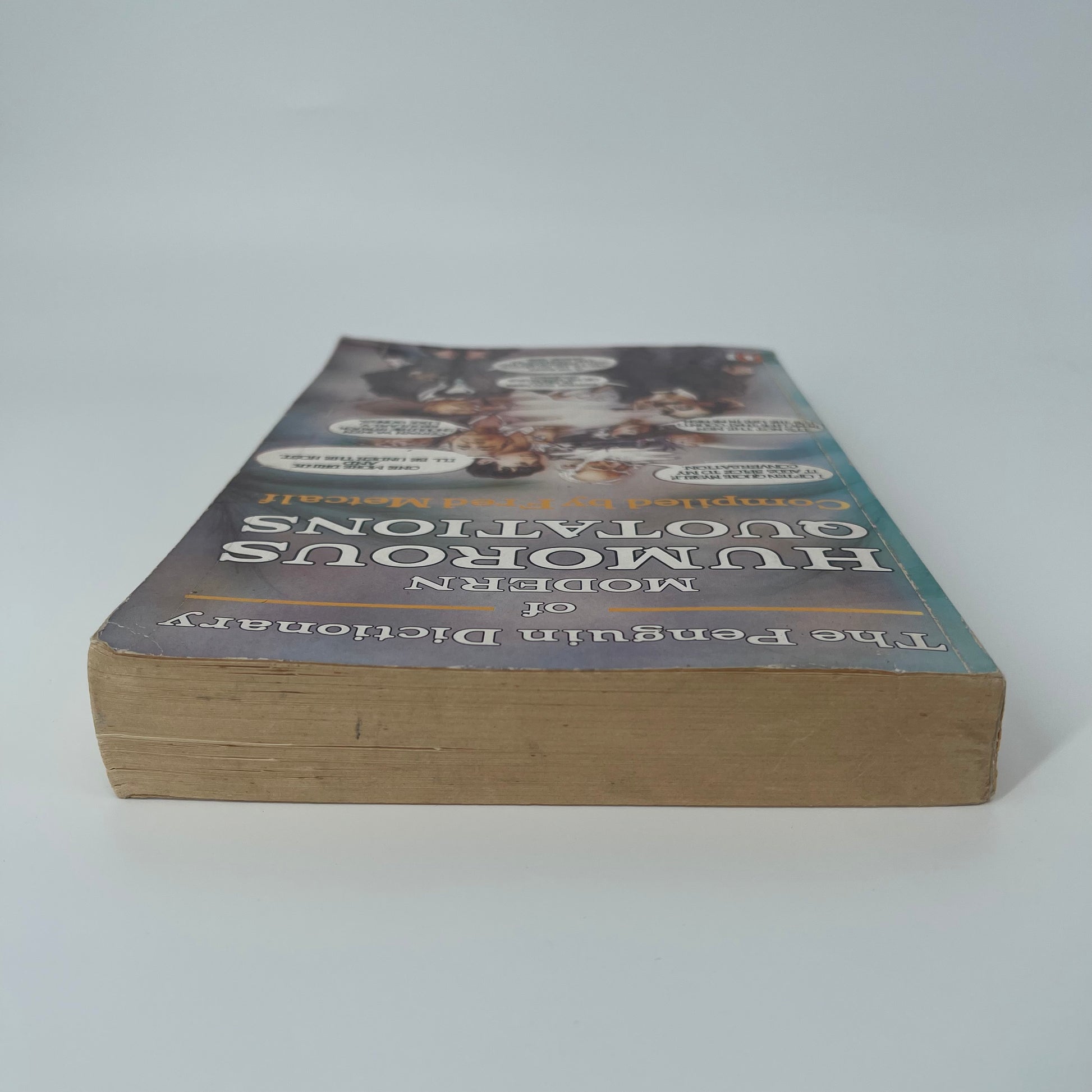 The Penguin Dictionary of Modern Humorous Quotations - Metcalf - Top Edge