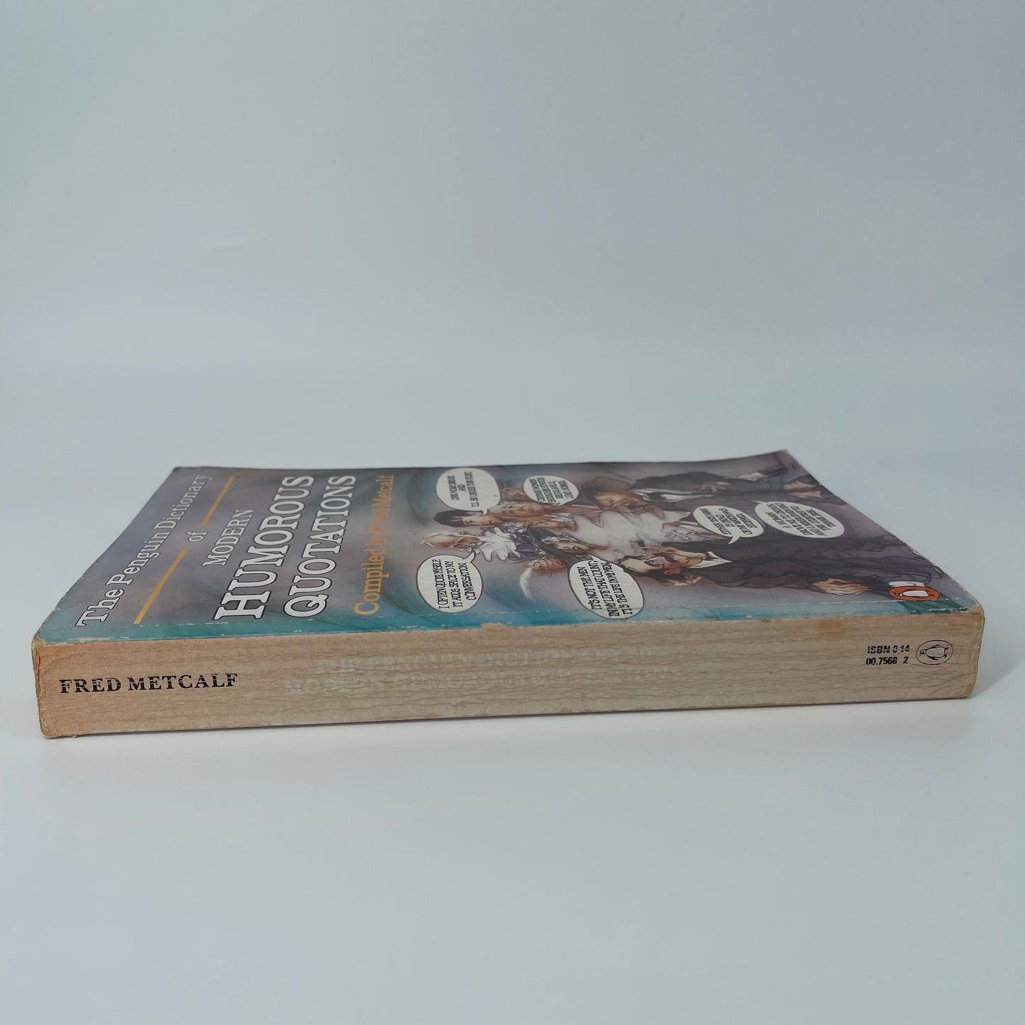 The Penguin Dictionary of Modern Humorous Quotations - Metcalf - Spine