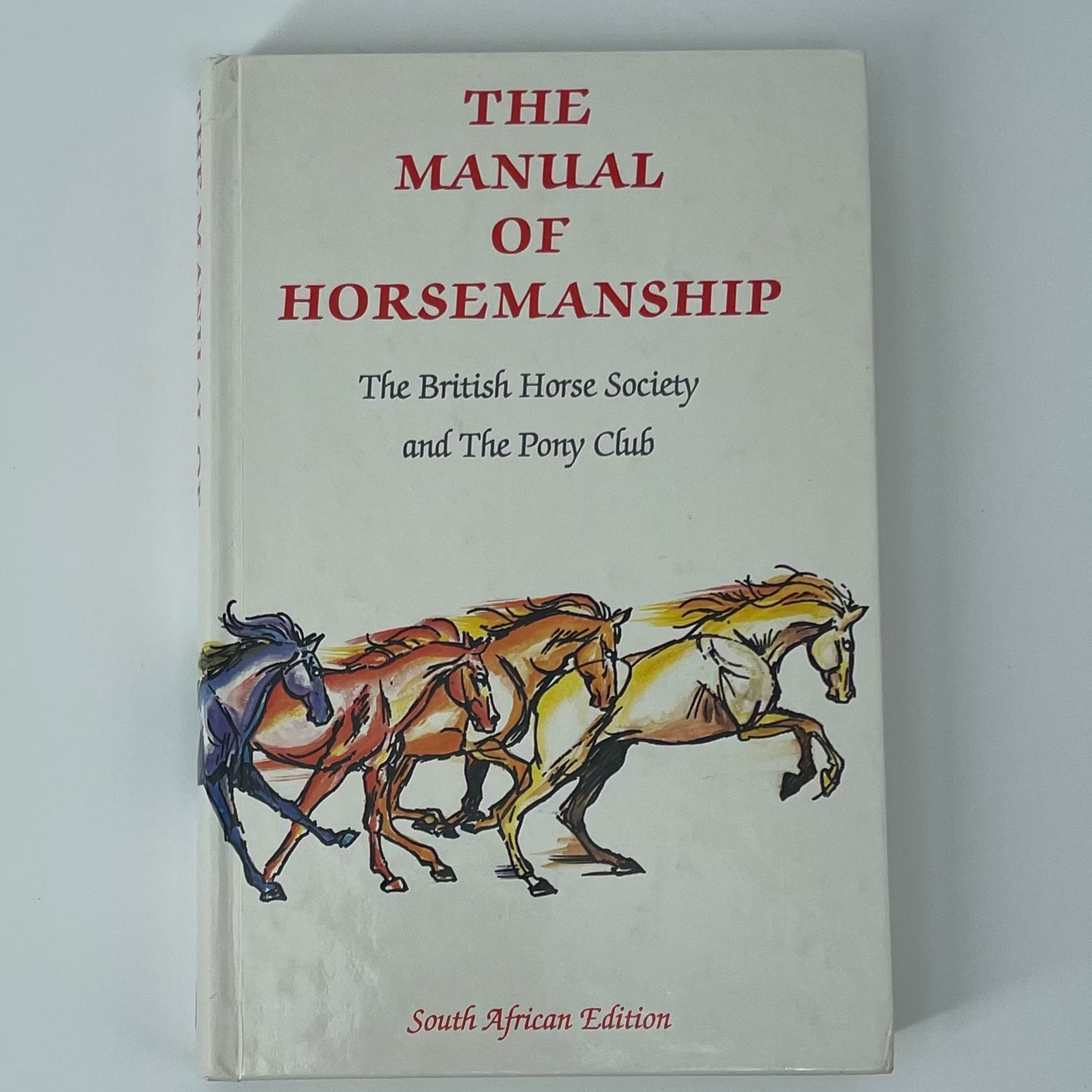The Manual of Horsemanship - Marabel Hadfield - Front Cover