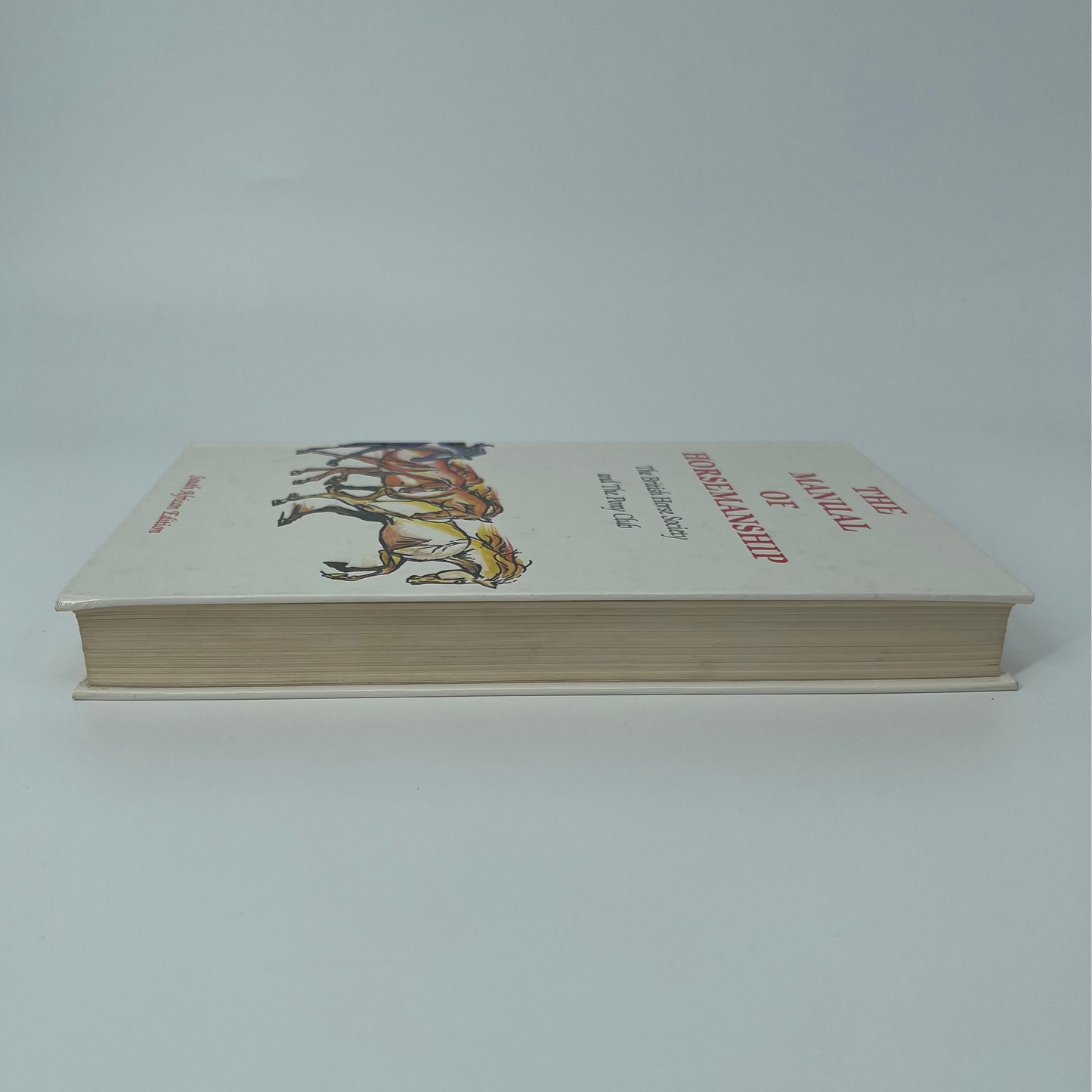 The Manual of Horsemanship - Marabel Hadfield - Fore Edge