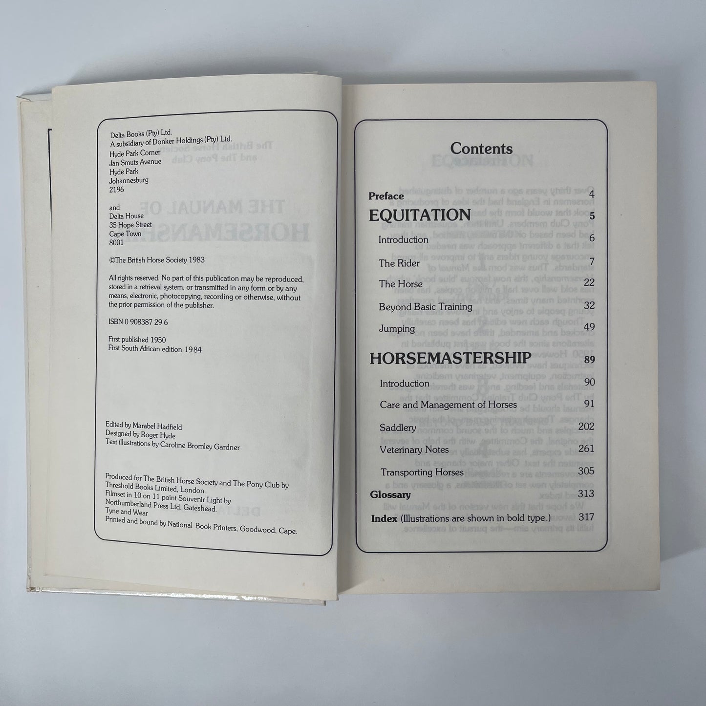 The Manual of Horsemanship - Marabel Hadfield - Condition Detail 2