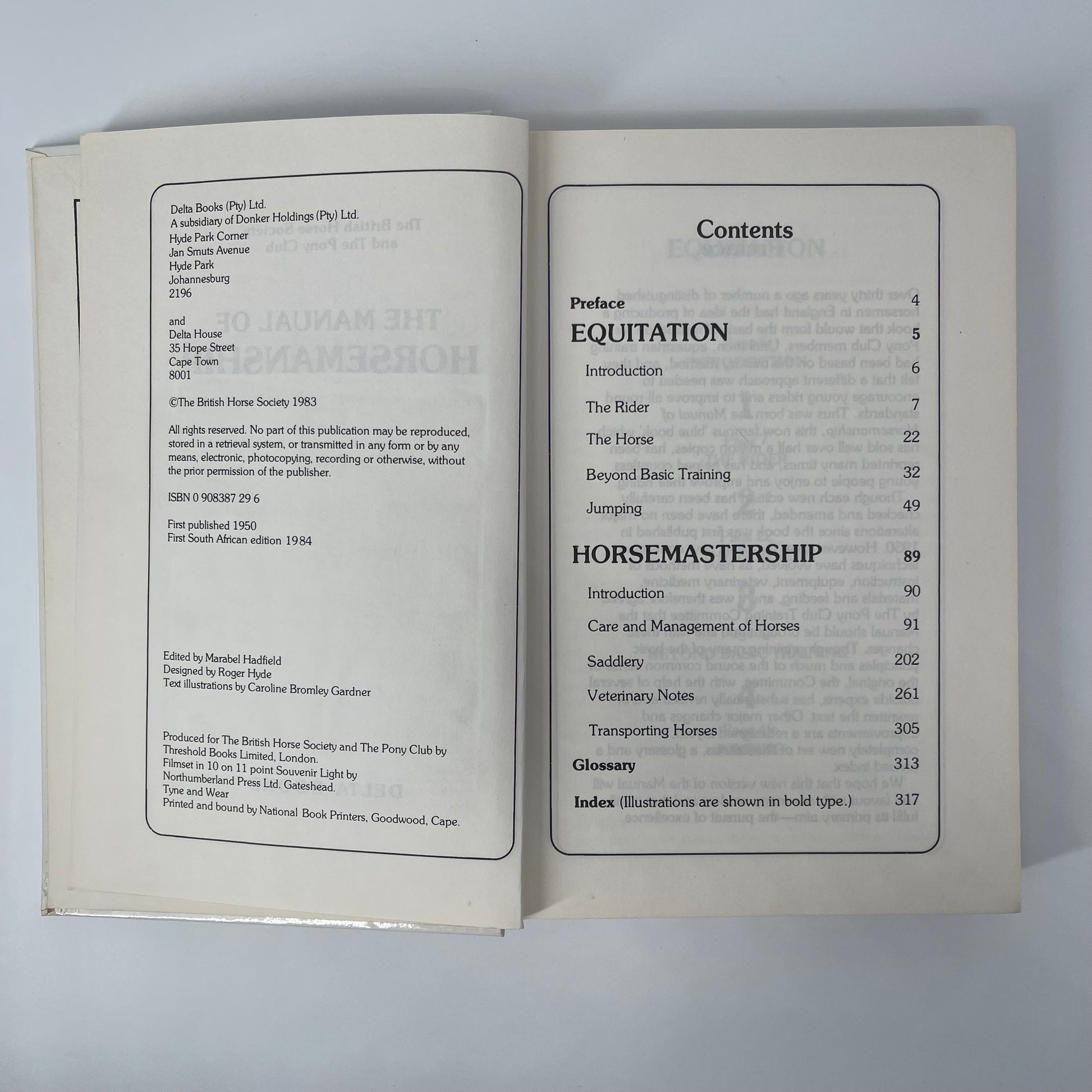 The Manual of Horsemanship - Marabel Hadfield - Condition Detail 2