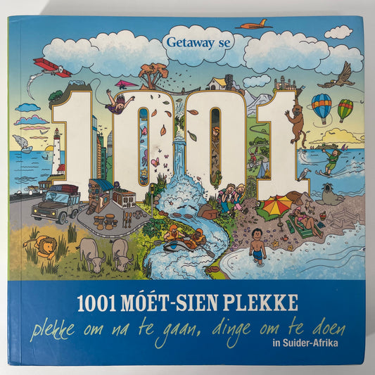 1001 Moet-sien Plekke - - Front Cover