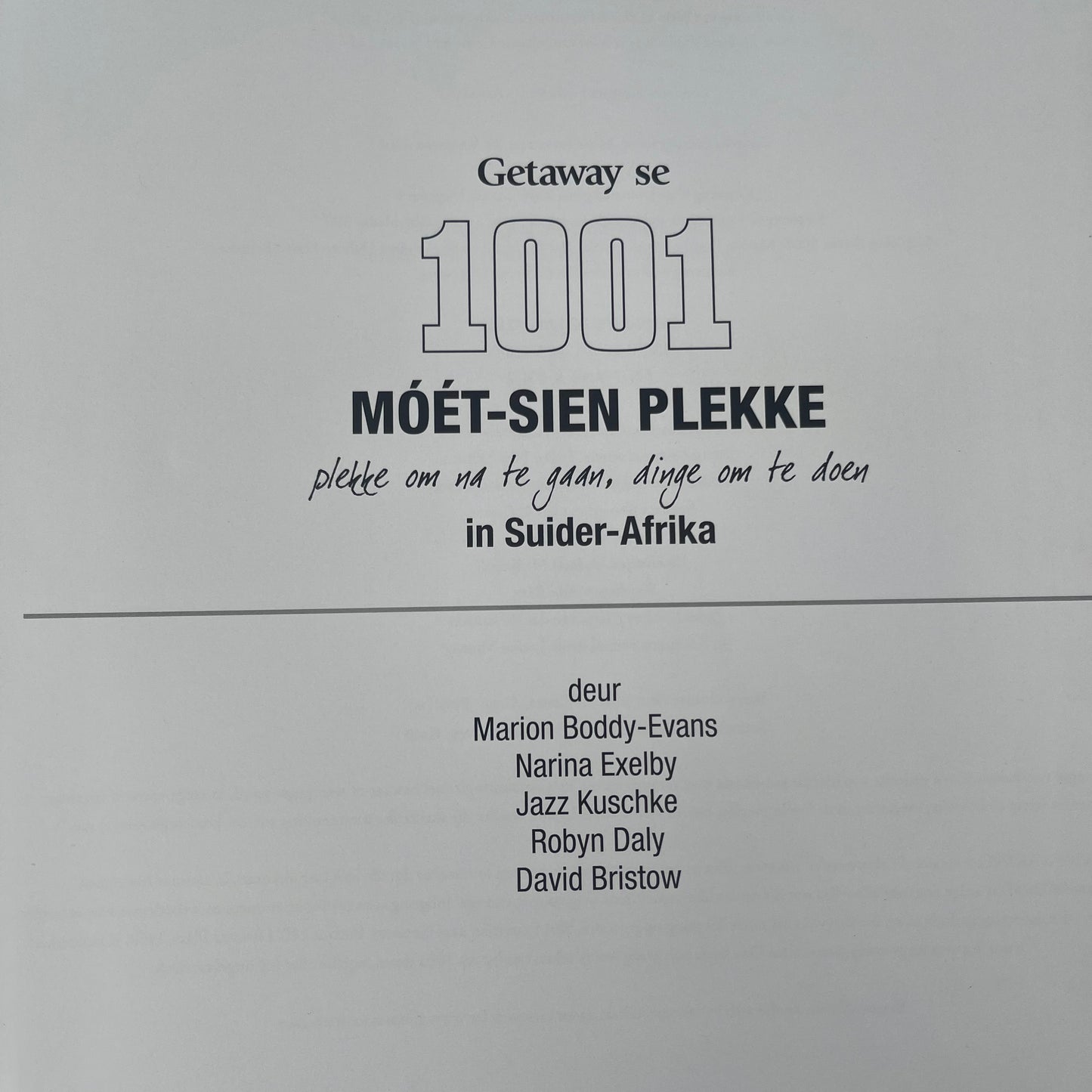 1001 Moet-sien Plekke - - Condition Detail 4