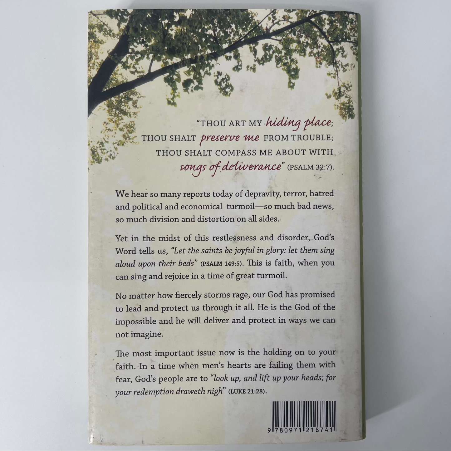 Dearly Beloved - David Wilkerson - Back Cover