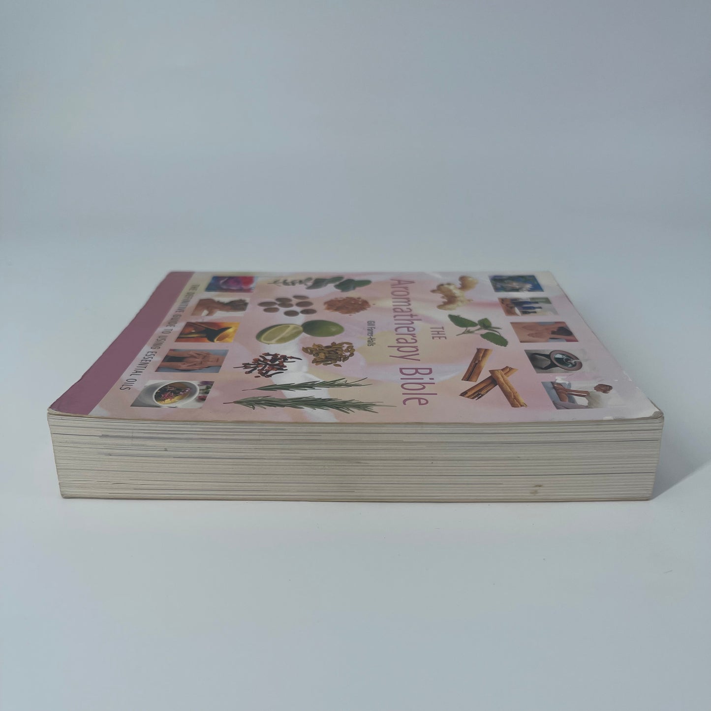 The Aromatherapy Bible The Definitive Guide to Using Essential Oils - Gill Farrer-Halls - Fore Edge
