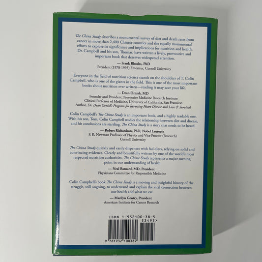 The China Study The Most Comprehensive Study of Nutrition Ever Conducted and the Startling Implications for Diet, Weight Loss and Long-term Health - Thomas M. Campbell II - Bottom Edge