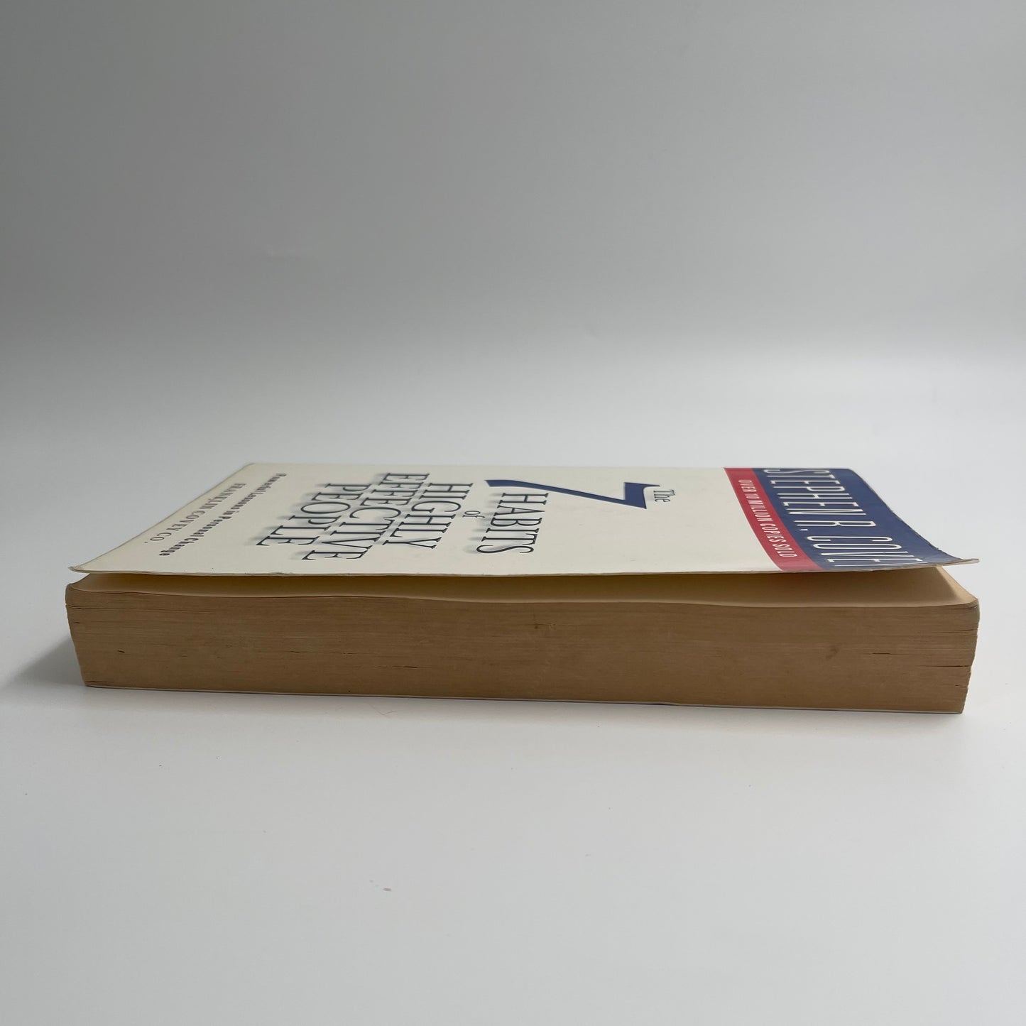 7 Habits of Highly Effective People: Powerful Lessons in Personal Change - Stephen R Covey - Fore Edge