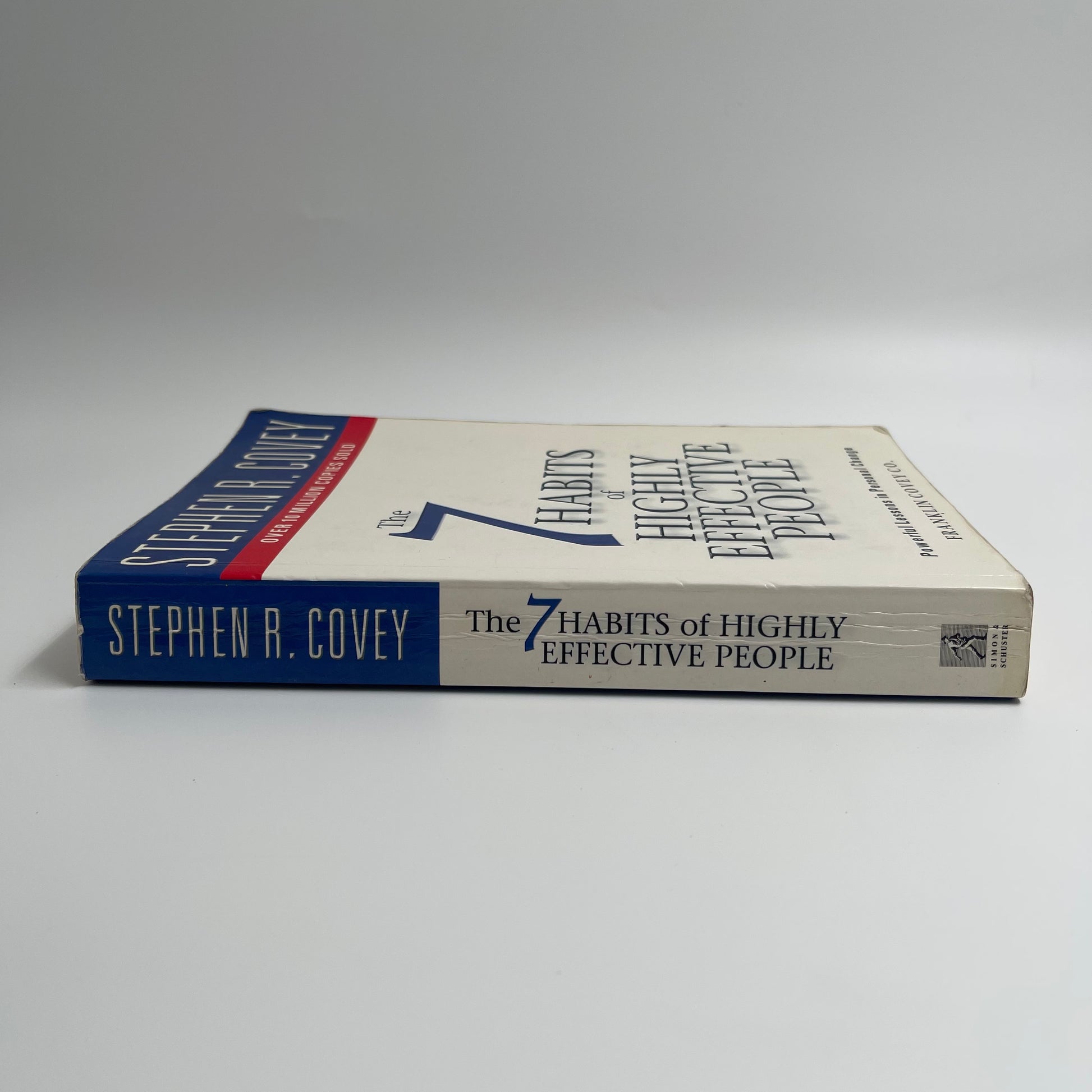 7 Habits of Highly Effective People: Powerful Lessons in Personal Change - Stephen R Covey - Spine