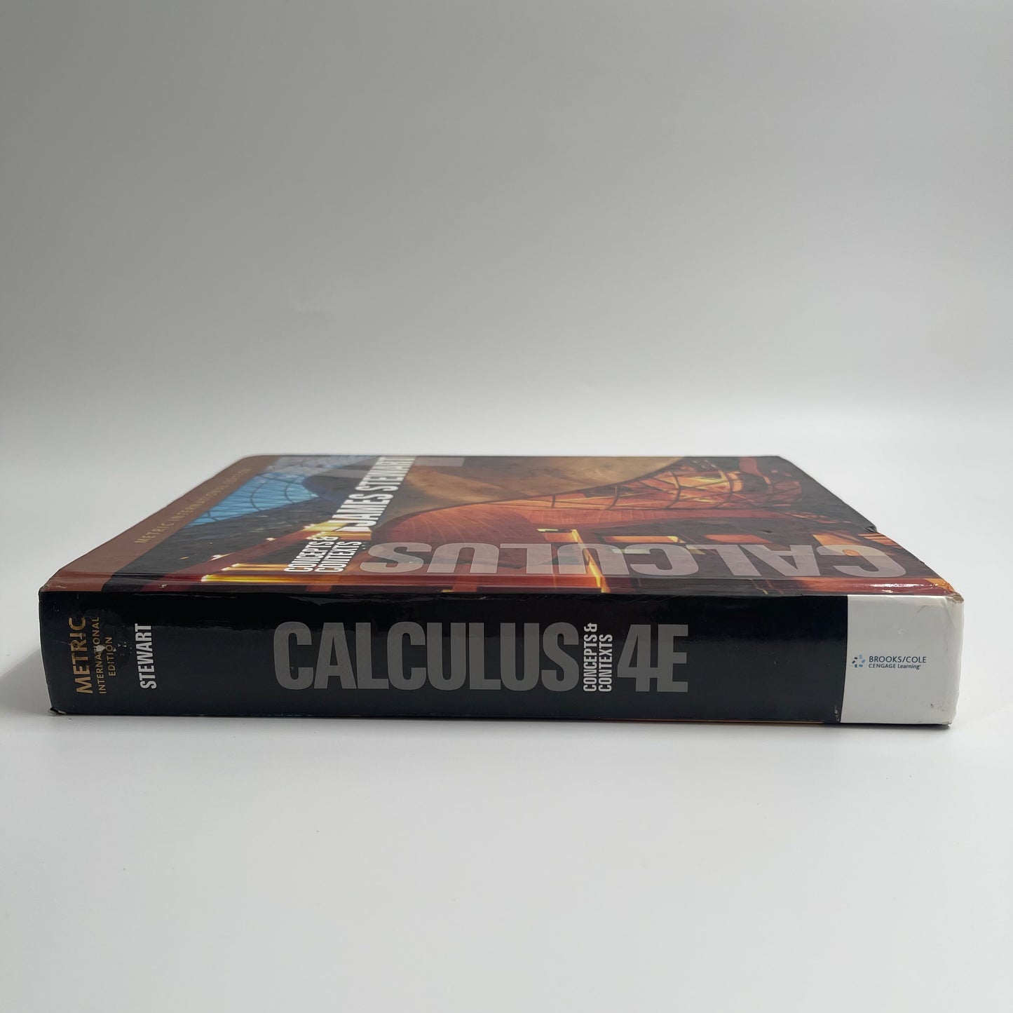 Calculus Concepts and Contexts - James Stewart - Spine