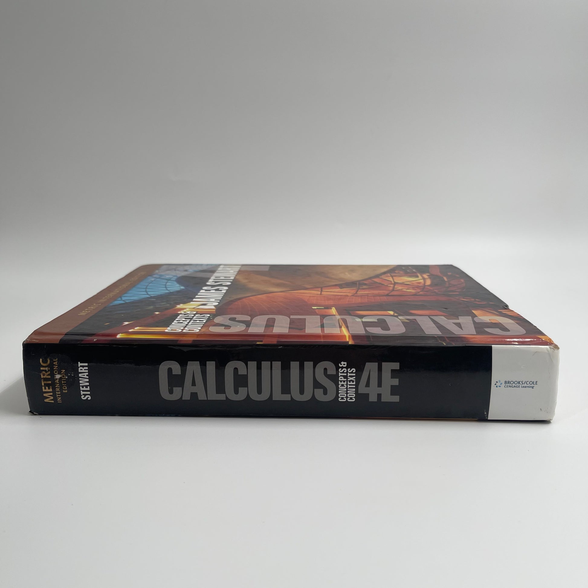 Calculus Concepts and Contexts - James Stewart - Spine