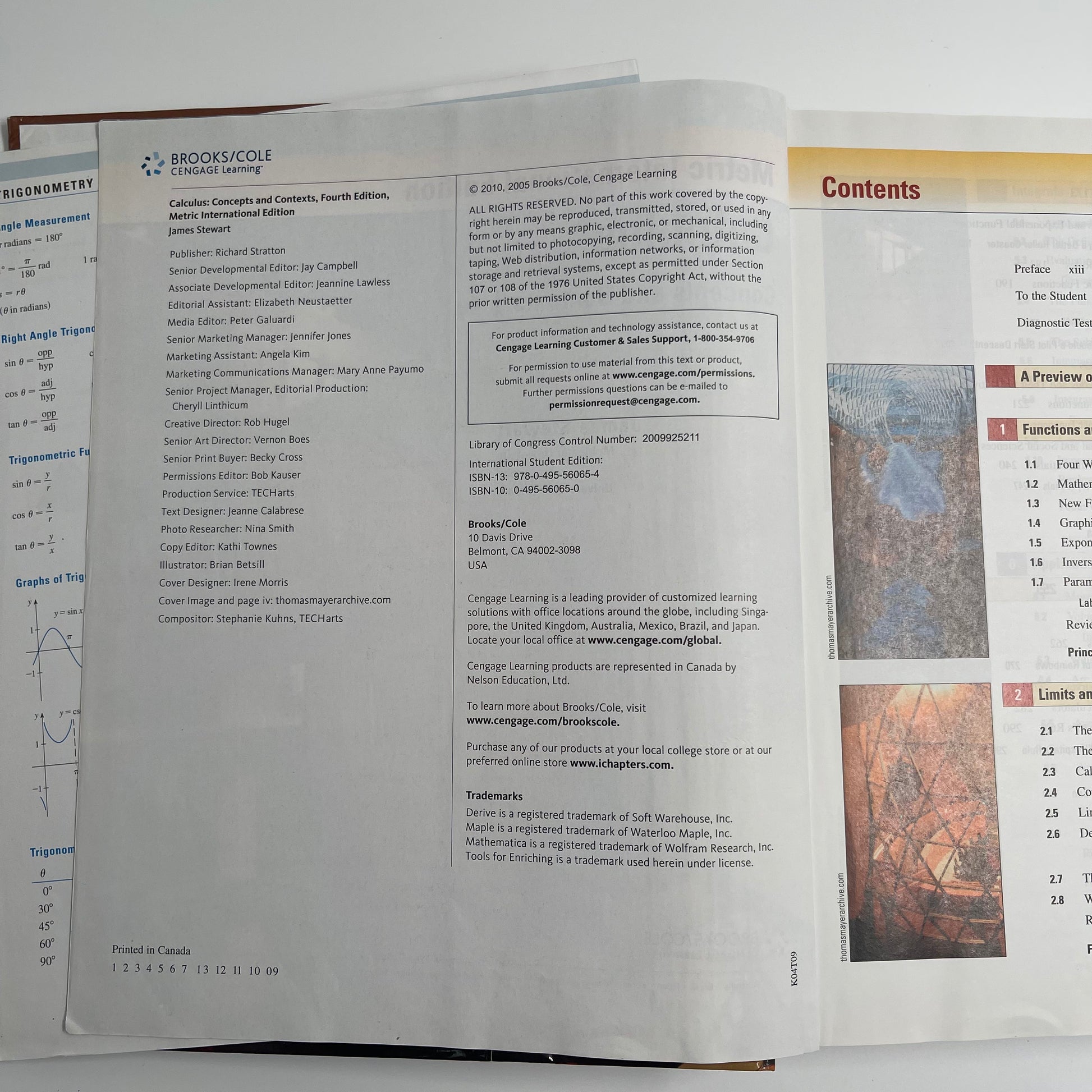 Calculus Concepts and Contexts - James Stewart - Condition Detail 3