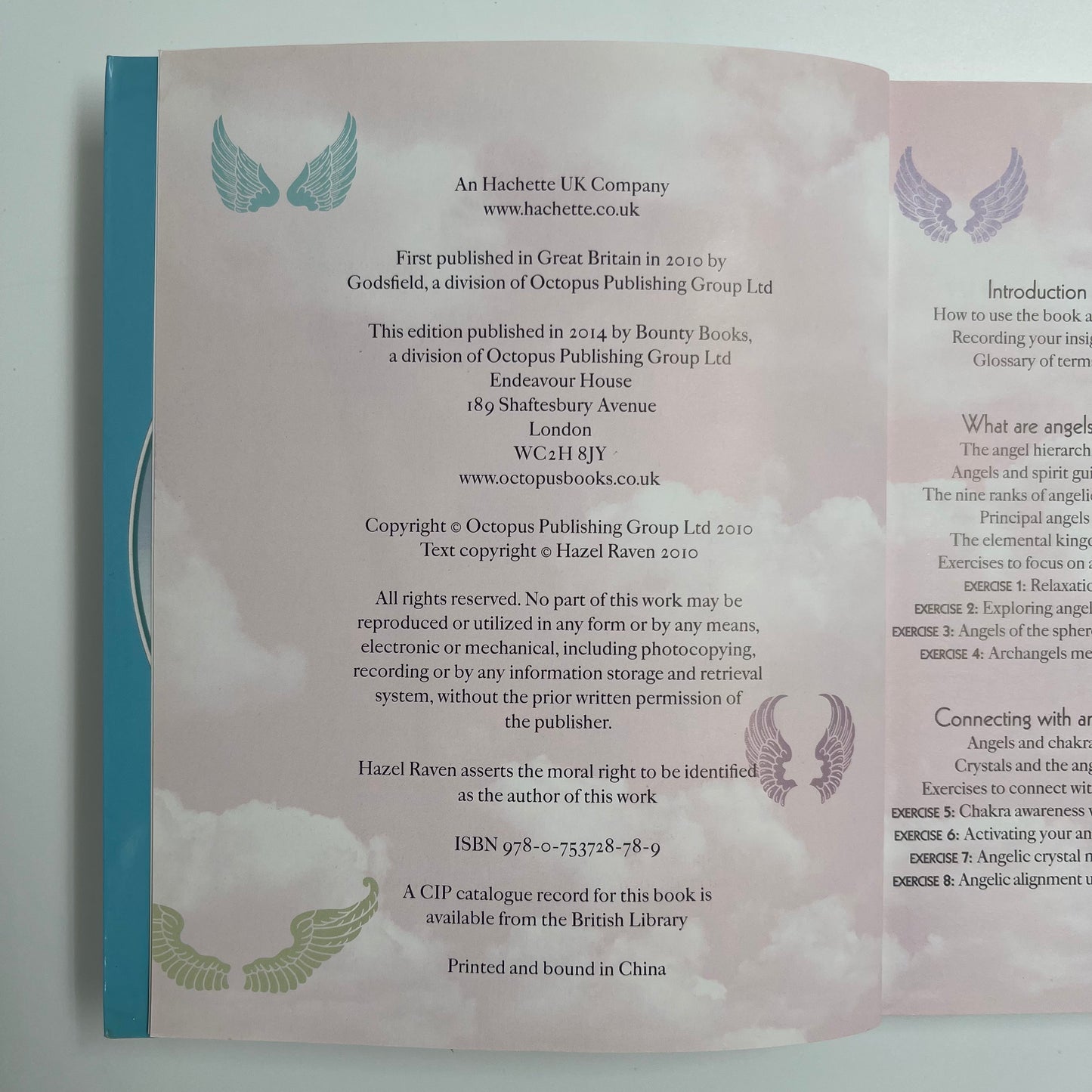 The Angel Experience Your Complete Angel Workshop in a Book - Hazel Raven - Condition Detail 4