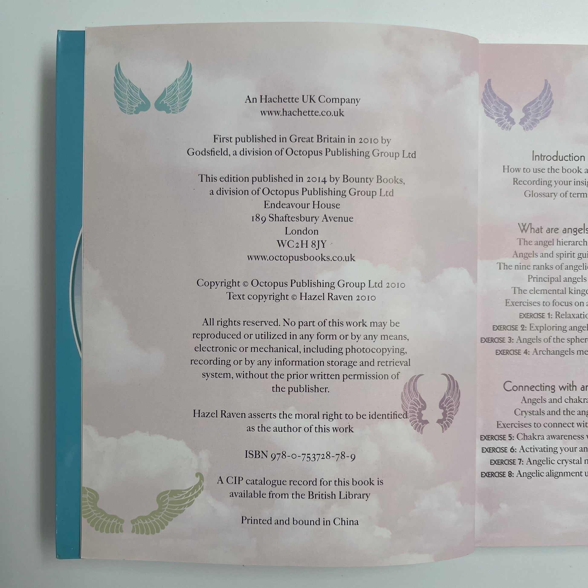 The Angel Experience Your Complete Angel Workshop in a Book - Hazel Raven - Condition Detail 4