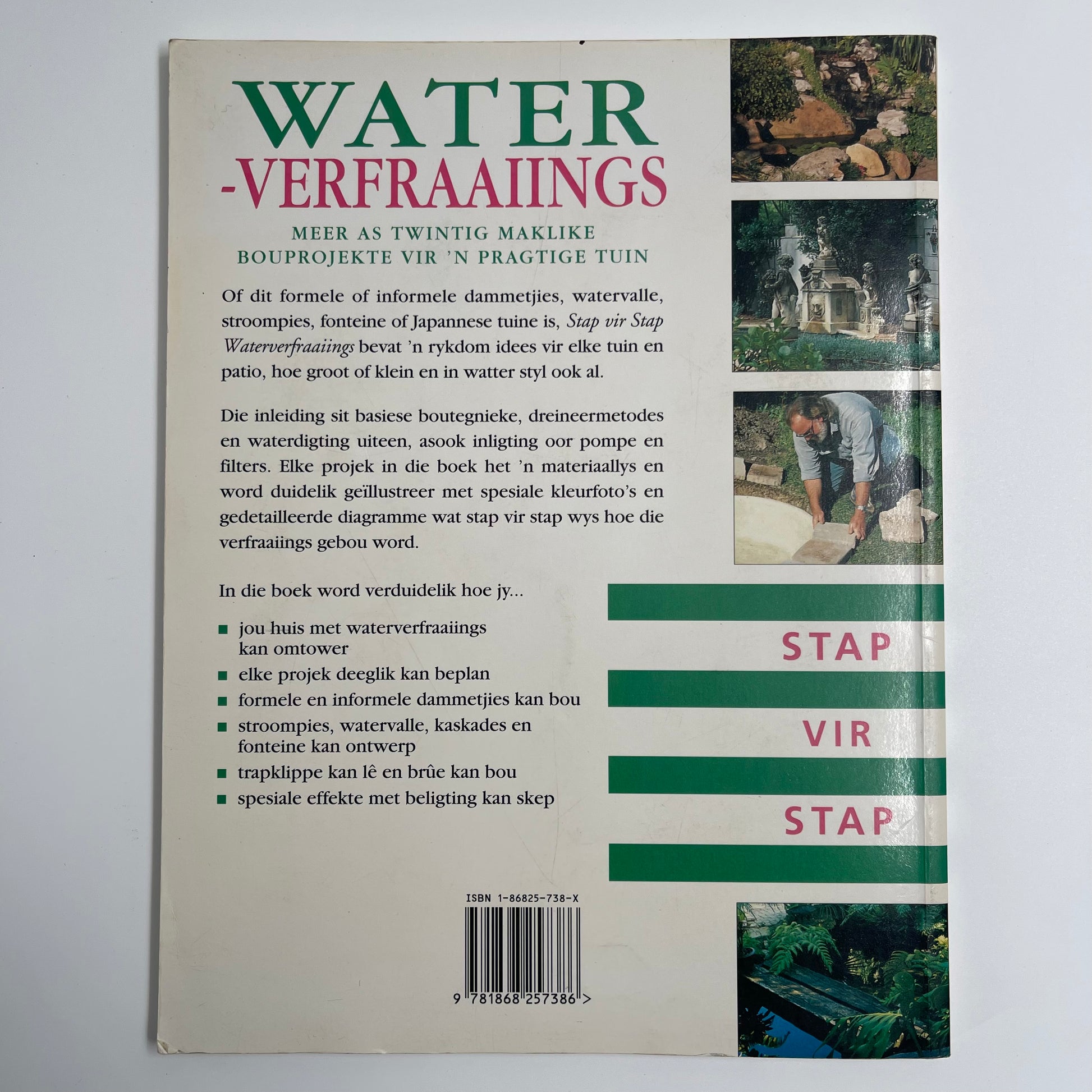 Stap Vir Stap Waterversfraaings - Penny Swift - Spine