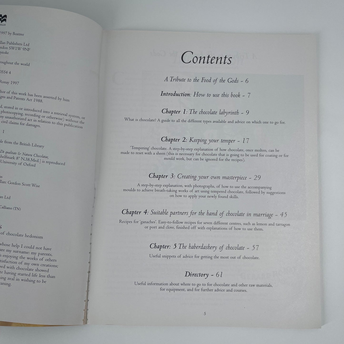 The Gerard Ronay Chocolate Kit - Gerard Ronay - Condition Detail 7