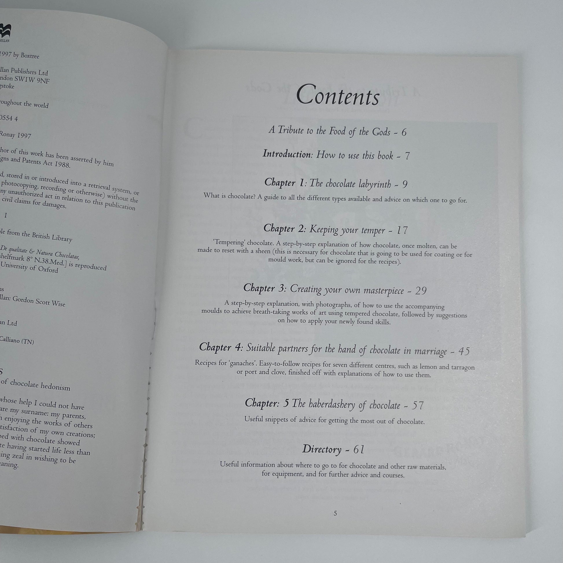 The Gerard Ronay Chocolate Kit - Gerard Ronay - Condition Detail 7