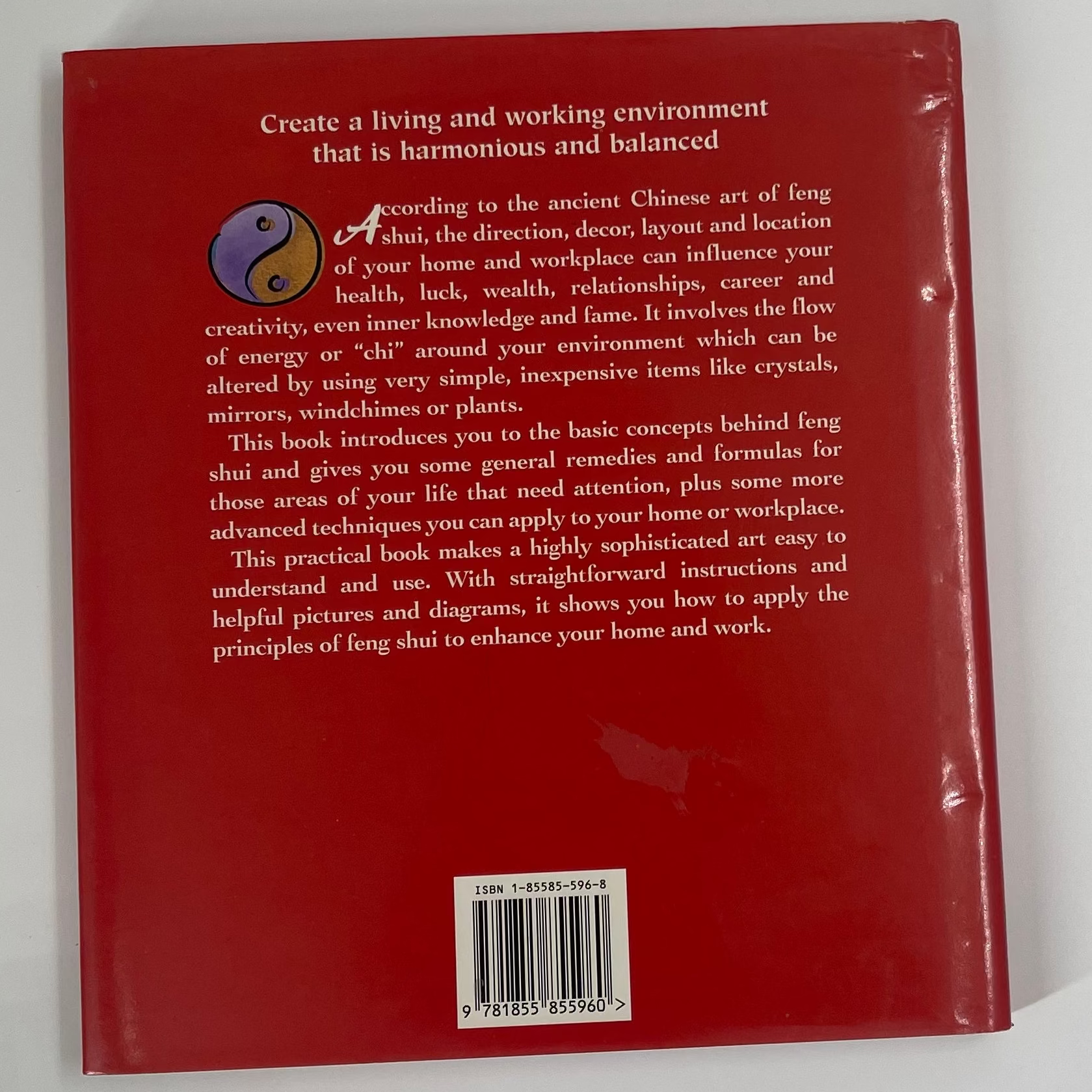 Feng Shui How to Create Harmony and Balance in Your Living and Working Environment - Belinda Henwood - Back Cover